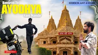 #BanarasToAyodhya  | EP 3 | Spiritual Bike Ride Vlog 2026 | Bobby Rajora