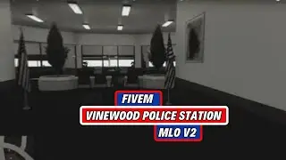 Fivem Vinewood Police Station MLO V2 | FiveM Script Store - FiveM Scripts QBcore