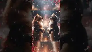 Cute animals together on dinner time - #Cuteanimalsai1 #pets #cuteanimalsvideo
