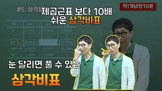 딱!개념만_중3-2내신대비 
#5.삼각비표