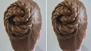 Easy & Elegant Juda Design For Long Hair | Beautiful Braid Juda Hairstyle For Saree | Hairstyles ||