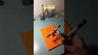 Medium speed with a strange end #pentrick #penspinnig