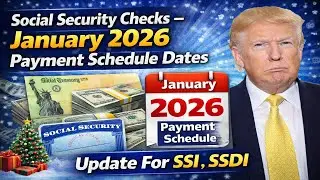 Social Security Checks - January 2026 Payment Schedule Dates Update For SSI , SSDI