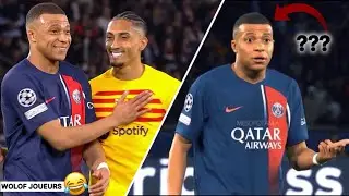 WOLOF JOUEURS 😂🇸🇳 La réaction de MBAPPE apres que Raphinha lui a...🥶 (contre Barcelone) !