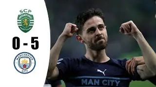 Sporting Lisbon vs Manchester City 0-5 Highlights & Goals | 2021 HD