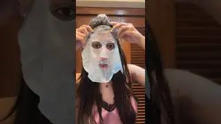 Trying Viral Bubble Mask from Miniso🧼🫧 #shorts #skincare