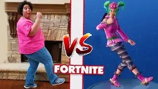 MOM VS DAD FORTNITE DANCE CHALLENGE PART 2! All NEW Dances SEASON 4!