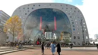 Exploring this Stadium-size Food Hall in Rotterdam