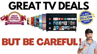 flipkart big billion days tv deals 2022|| amazon great Indian festival  tv deals || best tv offers|