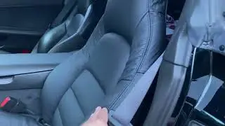 C6 Corvette seat skin replacement part 2. Got drivers seat installed, next is step by step video.
