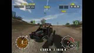 ATV Offroad Fury 4 PlayStation 2 Gameplay - Buggy action