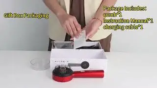10-buck mane magic: red-light + micro-current + massage bristles wake up roots, boot thin strands