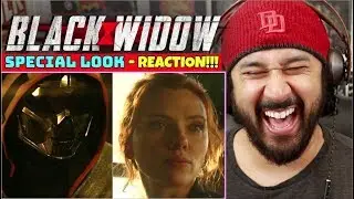 BLACK WIDOW | SPECIAL LOOK - REACTION!!!