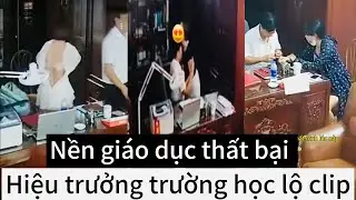 Hiệu trưởng lợi dụng quyền lực để lạm dụng phụ nữ và học sinh 