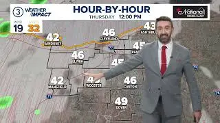 Cleveland and Northeast Ohio weather forecast: Staying mild today, bigger storm system tomorrow