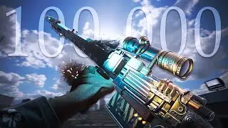 This is what 100,000 Kills Sniping Only looks like...