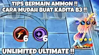 TIPS BERMAIN AMMON ‼️ HYPER KADITA KOF UNLIMITED ULTIMATE !! MAGIC CHESS GOGO 