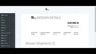Cargo Pro System   Mission  Workflow