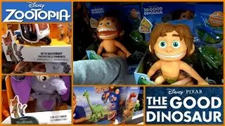 DISNEY PIXAR Good Dinosaur & Zootopia TOYS R US Toy Hunting