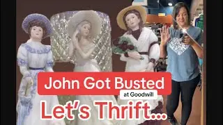 The Ladies Were Talking at #Goodwill #thrifting #shopwithme #secondhand #vintage #homedecor #retro 