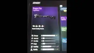 ALL THREE LEGENDARY NEW GUNS IN ADVANCED WARFARE! First ever video!