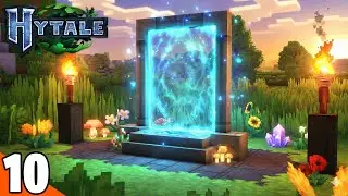HYTALE - Portal To New Dimension!  - Part 10 #hytale