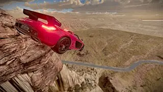 The Impact Was Brutal | Epic High Speed Car Jumps #007 | BeamNG.drive #beamngdrive