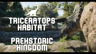 TRICERATOPS RHINO EXHIBIT [Prehistoric Kingdom Speedbuild]