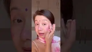 Purple blush on fair skin tone #blushes #makeup #ytshorts #shortsvideo #shortsviral
