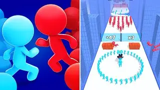 Count Stickman Vs Circle Run🔴🔴All New Update Max 2025 Gameplay X1Z
