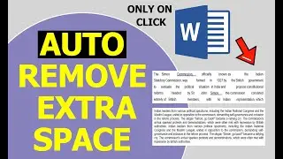 how to remove extra space in text  I ms office auto space remove I text justify in ms office
