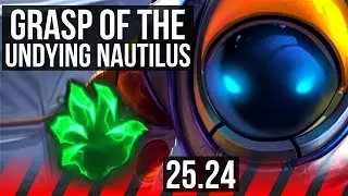 NAUTILUS vs YONE (TOP) | Grasp Of The Undying, 20K damage, Good KDA: 8/1/6 | EUW Master | 25.24