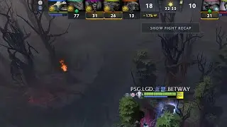 LGD.Ame shows who is boss and mans up as the lone survivor