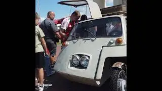 Мотоцикл Jawa 250 переделали в 2-местный автомобиль (самоделка) / Кола Часу 2024 (Беларусь)