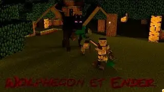 Speed-art, Minecraft sur Cinema 4D [Wolphegon]