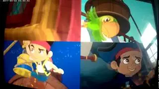 Jake & The Neverland Pirates Theme Song Comparison!