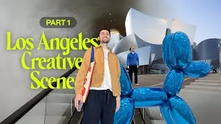 Los Angeles Vlog Full of Art / Walt Disney Concert Hall + The Broad + Hauser & Wirth Frieze Party