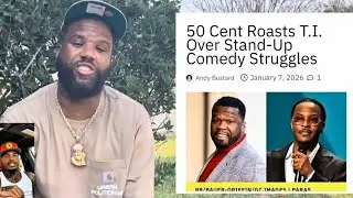 50 Cent Clowns TI After Comedy Show Disaster 😬 | Reaction