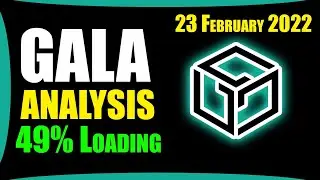Gala price prediction 49% loading and strong support signals | gala price analysis 23 February 2022