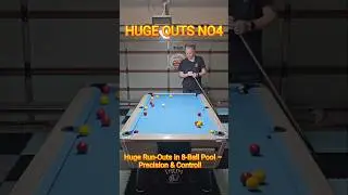Huge Run-Outs in 8-Ball Pool &ndash; Precision & Control!  #SHORTS