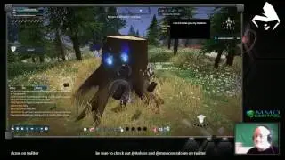 Streaming Crowfall crafting Mail and doing some Duelist combat