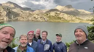 Horse packing into the Wind River range ￼