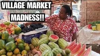 A Beautiful Day at the African Village Market | $10 at This Market Gets You THIS?!