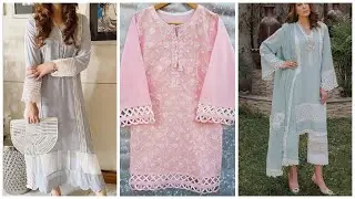 Casual Wear Summer Eid & Regular Basis Dress Designing Detailing Ideas Collection,,.