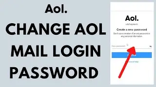 Change AOL Password: How to Change AOL Mail Password | Aol Login Password Change