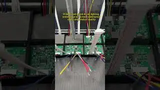 This is a drive power supply circuit board developed by us, which is being sealed for customers,