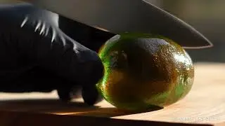 Relaxing fruit cutting #ai#fruits