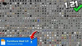 FURNITURE MOD/ADDON FOR MINECRAFT PE 1.21 | MINECRAFT FURNITURE MOD KAISE DOWNLOAD KAREN | Hindi😍