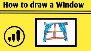 How to draw a Window | Step by step | Easy drawing tutorial