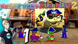 Mario Party 2 - Pirate Land - Part 1: Yar Har Hidden Block! (Party Hard - Episode 56)
